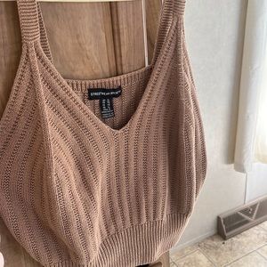 Tank crop top